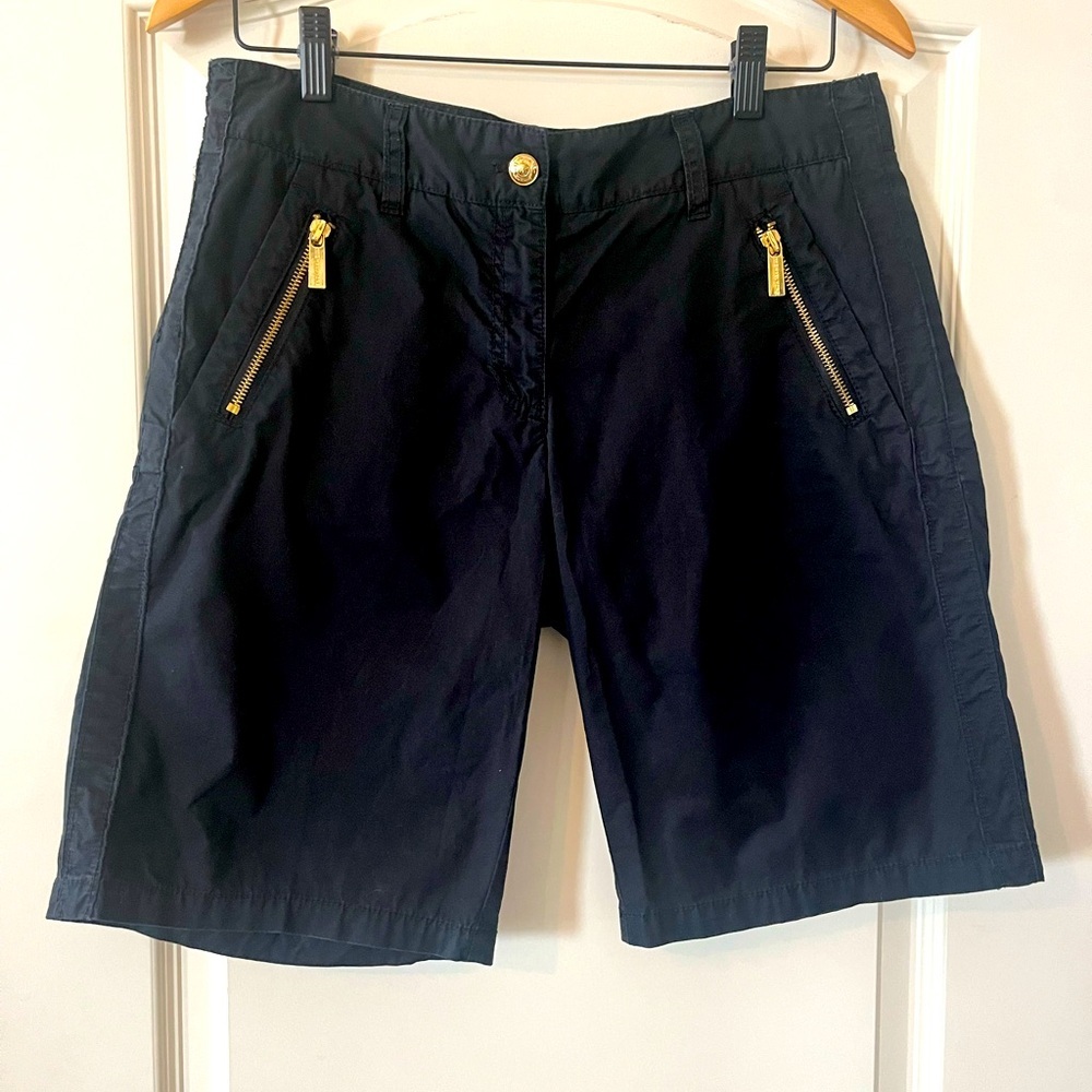 MICHAEL Michael Kors Long Black Cotton Shorts Women’s Size 6